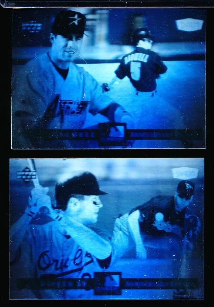 1994 Denny’s Bsbl.- 1 Complete Set of 28 Hologram Cards