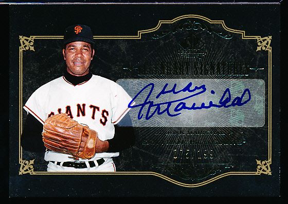 2007 SP Legendary Cuts Bsbl. “Legendary Signatures’ #JM1 Juan Marichal, Giants