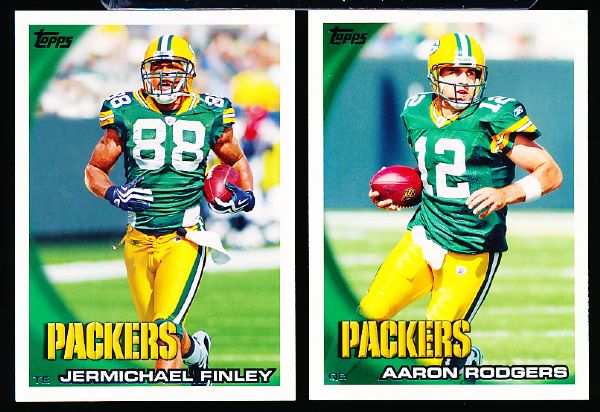 2010 Green Bay Packers Ftbl. Base Team Sets- 11 Diff. Team Sets