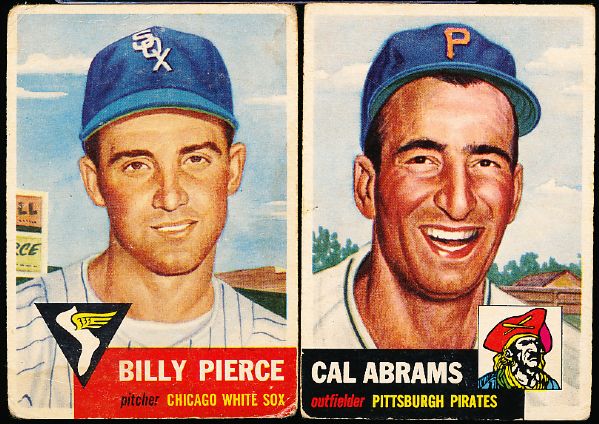 1953 Topps Bb- 2 Diff.