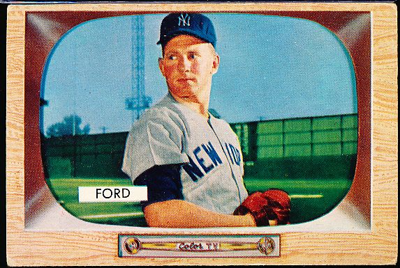 1955 Bowman Bb - #59 Whitey Ford, Yankees