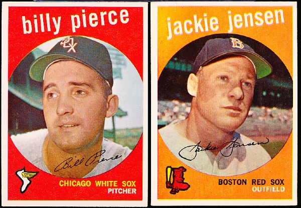 1959 Topps Bb- 7 Cards-