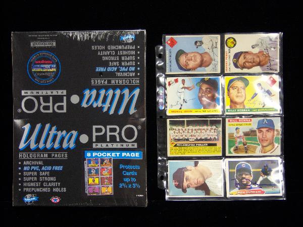 Ultra Pro 8-Pocket Pages- 1 Unopened Box of 100 Pages
