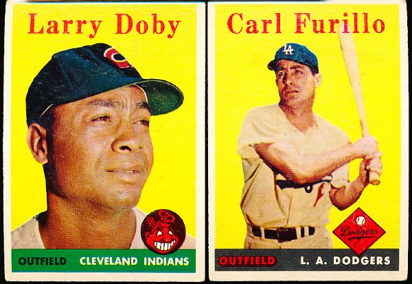 1958 Topps Bb- 6 Cards