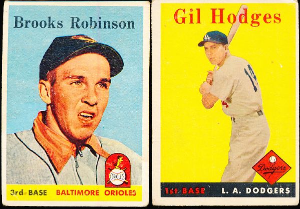 1958 Topps Bb- 18 Diff.