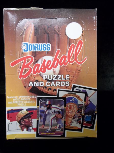 1987 Donruss Baseball- 1 Unopened Wax Box