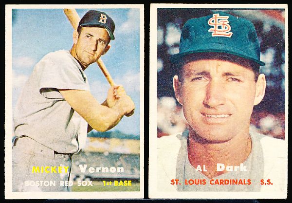 1957 Topps Bb- 14 Diff.