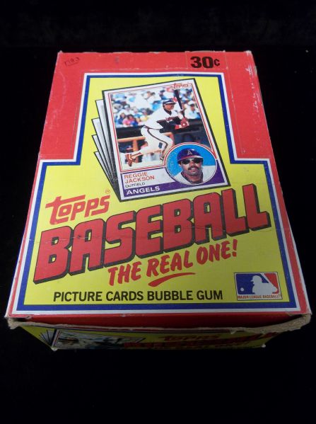 1983 Topps Baseball- 1 Unopened Wax Box