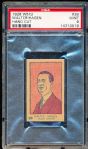 1926 W512- #39 Walter Hagan, Golf- Hand Cut- PSA Mint 9