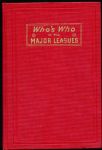 1942 Who’s Who in the Major Leagues By Carmichael/ Callahan