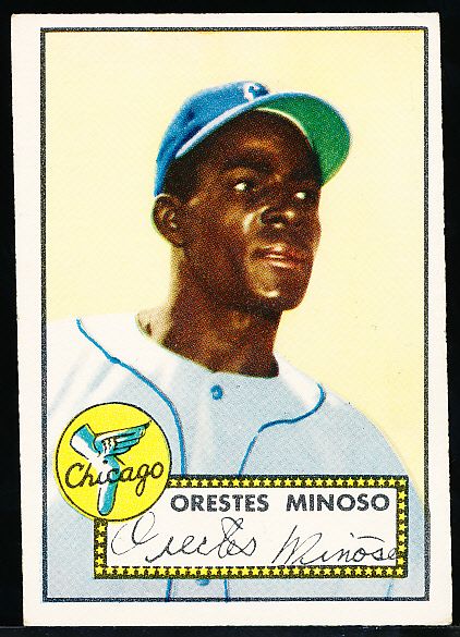 1952 Topps Baseball- #195 Minnie Minoso RC