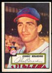 1952 Topps Baseball- #253 John Berardino, Indians