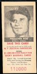 1954 NY Journal American- Preacher Roe, Brooklyn Dodgers