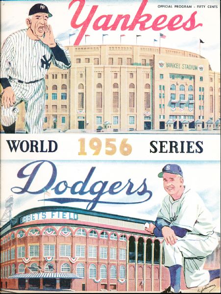 1979 and 1982 Robert Opie World Series Program Reprints- 2 Diff. Yankees vs. Dodgers