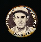 1910-12 P2 Sweet Caporal Baseball Pin- Camnitz, Pitt