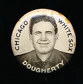 1910-12 P2 Sweet Caporal Baseball Pin- Dougherty, White Sox