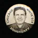 1910-12 P2 Sweet Caporal Baseball Pin- Dougherty, White Sox