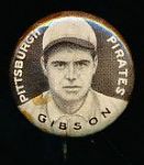 1910-12 P2 Sweet Caporal Baseball Pin- Gibson, Pitt