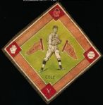 1914 B18 Blanket- Cole, New York AL- Green Infield