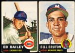 1953 Topps Bb- 7 Cards