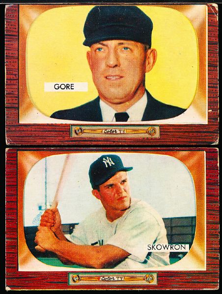 1955 Bowman Bb- 6 Cards