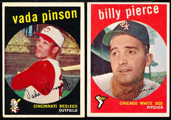 1959 Topps Bb- 4 Cards