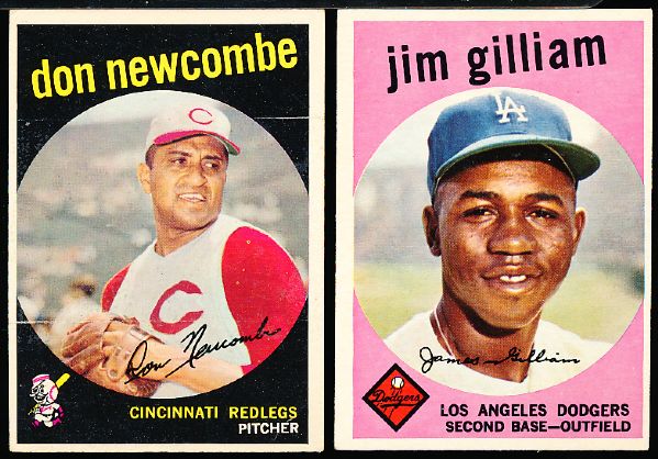 1959 Topps Bb- 6 Cards