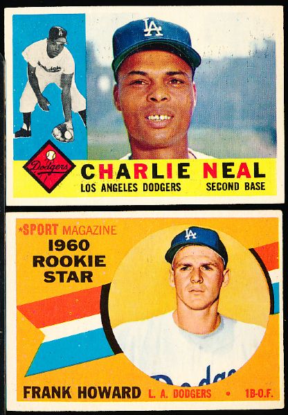 1960 Topps Bb- 7 Diff.