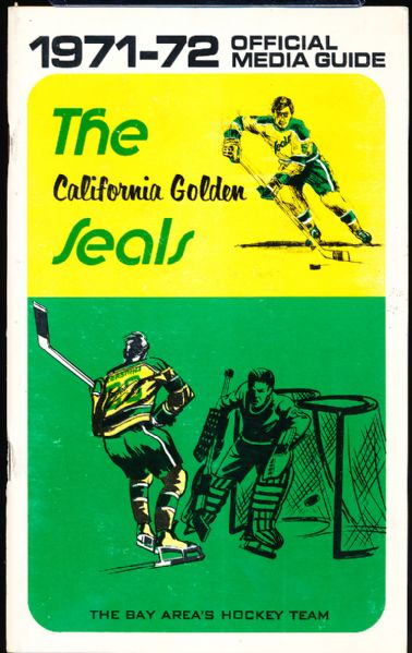 1971-72 California Golden Seals Hockey Media Guide