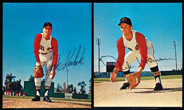 1965 Kahns Baseball- 2 Diff. Cleveland Indians