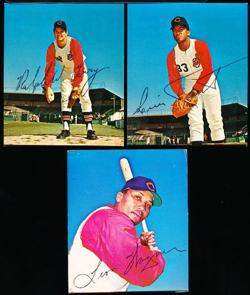 1965 Kahns Baseball- 3 Diff. Cleveland Indians