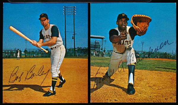 1965 Kahns Baseball- 2 Diff. Pitt. Pirates