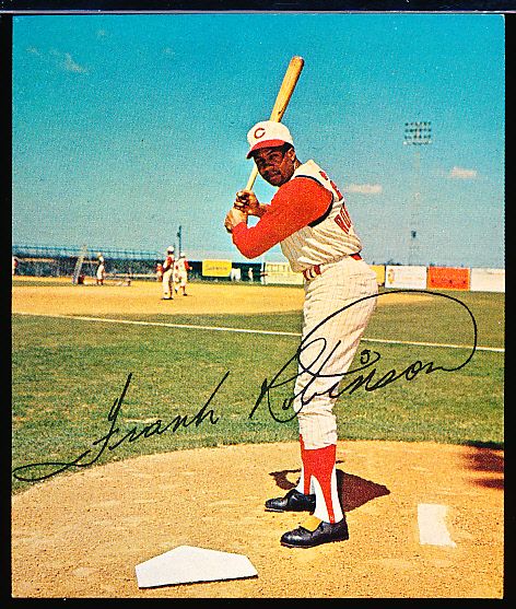1965 Kahns Baseball- Frank Robinson, Reds