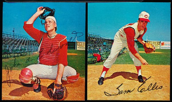 1965 Kahns Baseball- 2 Diff. Cinc. Reds