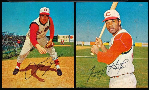 1965 Kahns Baseball- 2 Diff. Cinc. Reds