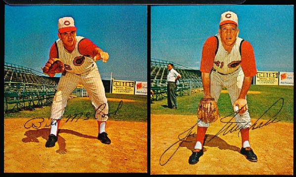 1965 Kahns Baseball- 2 Diff. Cinc. Reds