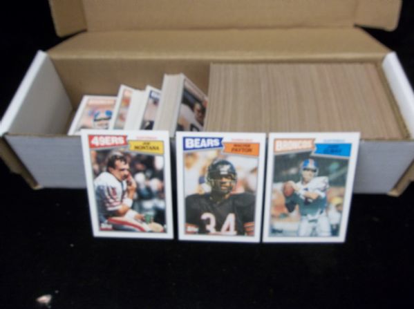 1987 Topps Football Complete Set of 396