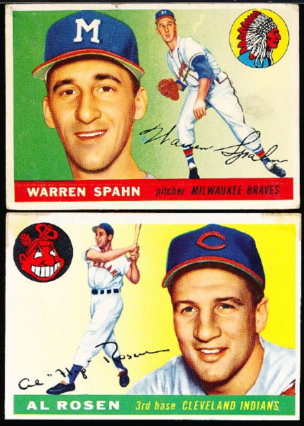 1955 Topps Bb- 19 Diff.