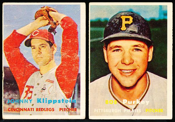 1957 Topps Bb- 9 Diff.