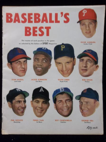 1952 Baseball’s Best Magazine- Done by the Editors of Sport Magazine