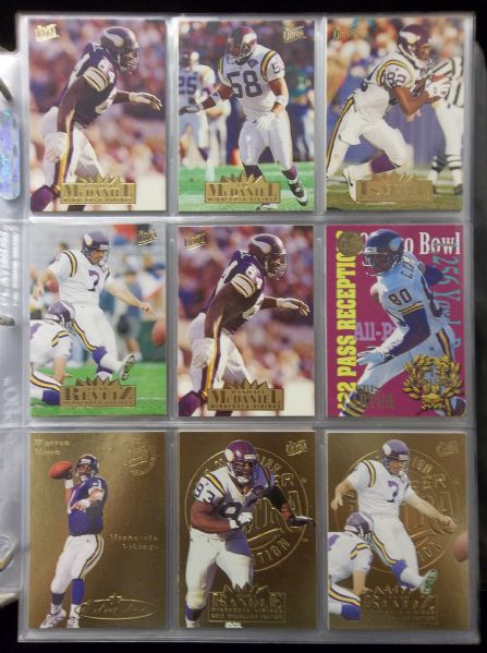 Minnesota Vikings 1994-’95 Collection Clean-Up Group- 725 Diff.