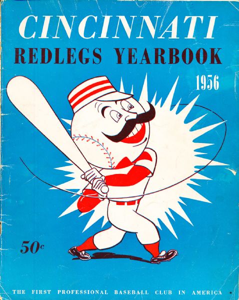 1956 Cincinnati Redlegs Bsbl. Yearbook