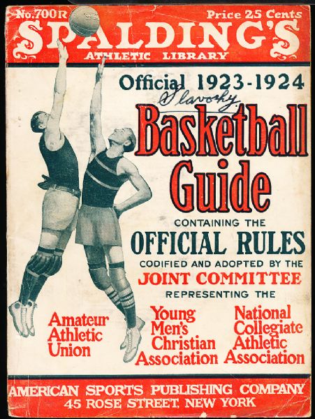 1923-24 Spalding’s Official Basketball Guide