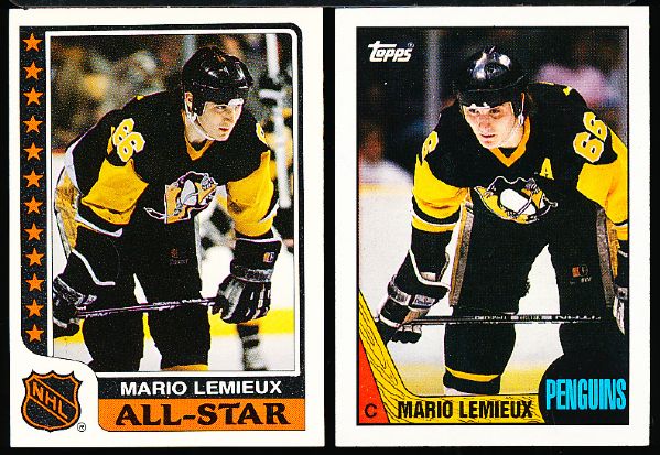 Mario Lemieux- 10 Diff. Hockey Cards