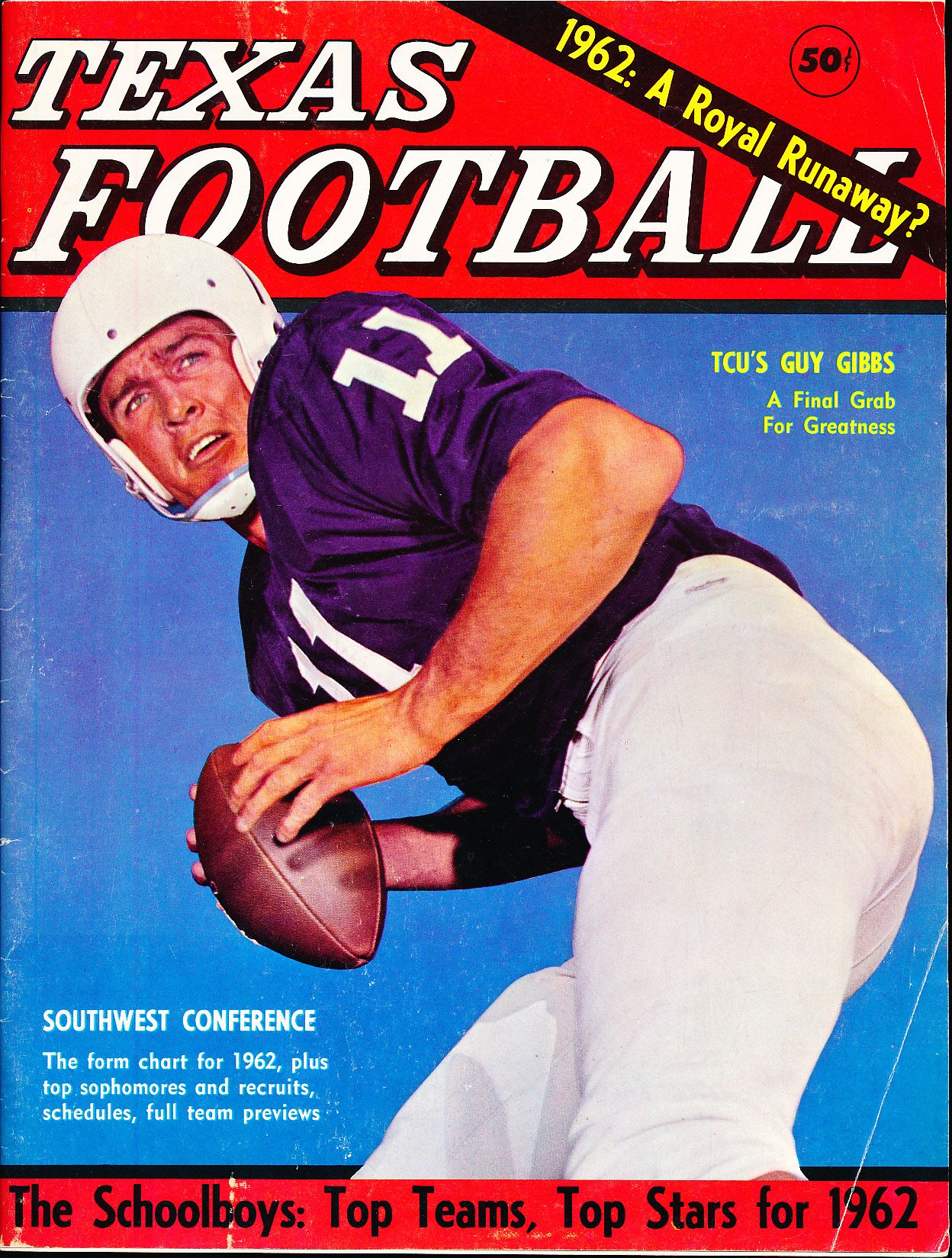 Lot Detail 1962 Texas Football, edited by Dave Campbell