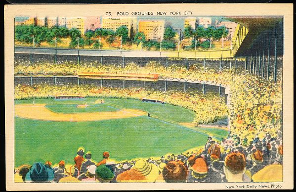 Polo Grounds, New York Postcard