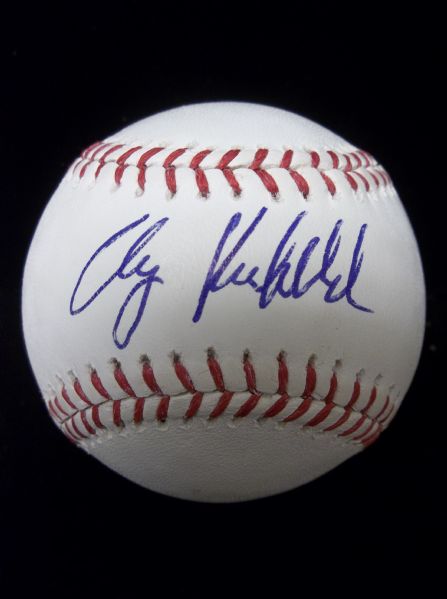 Charlie Kerfeld Autographed Official MLB Bud Selig Bsbl.