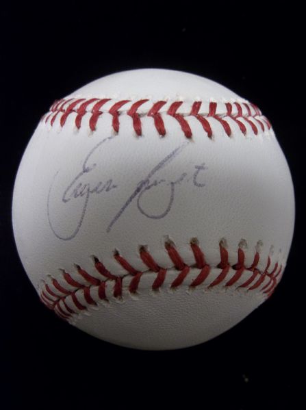 Gene Kingsale Autographed Official MLB Bud Selig Bsbl.