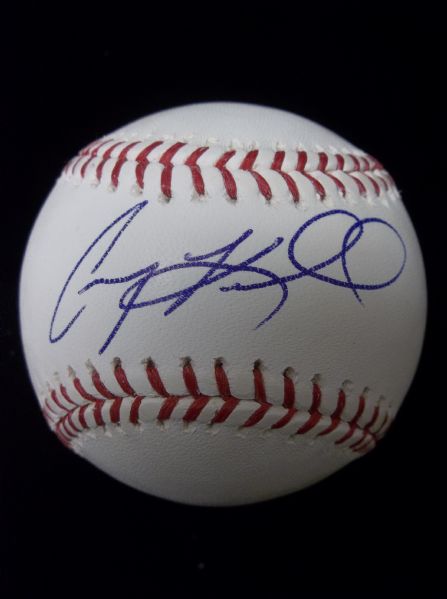 Corey Knebel Autographed Official MLB Bud Selig Bsbl.