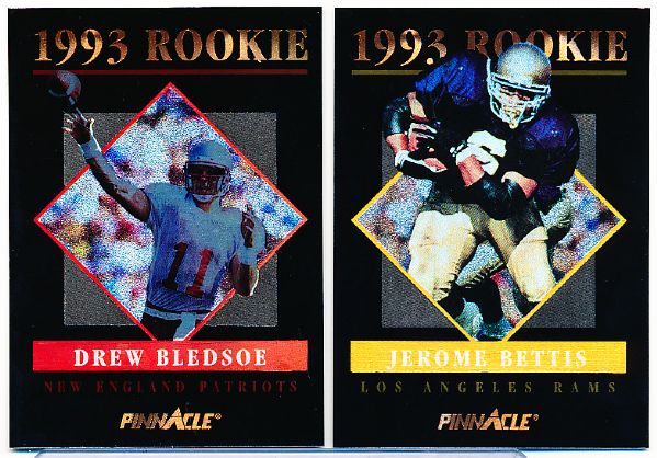 1993 Pinnacle Rookies Football Set of 25